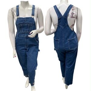 Hybrid & Company Dark Blue Women's Overalls Size L